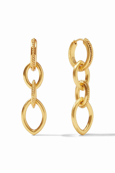 DELPHINE 2 IN 1 EARRING- GLD