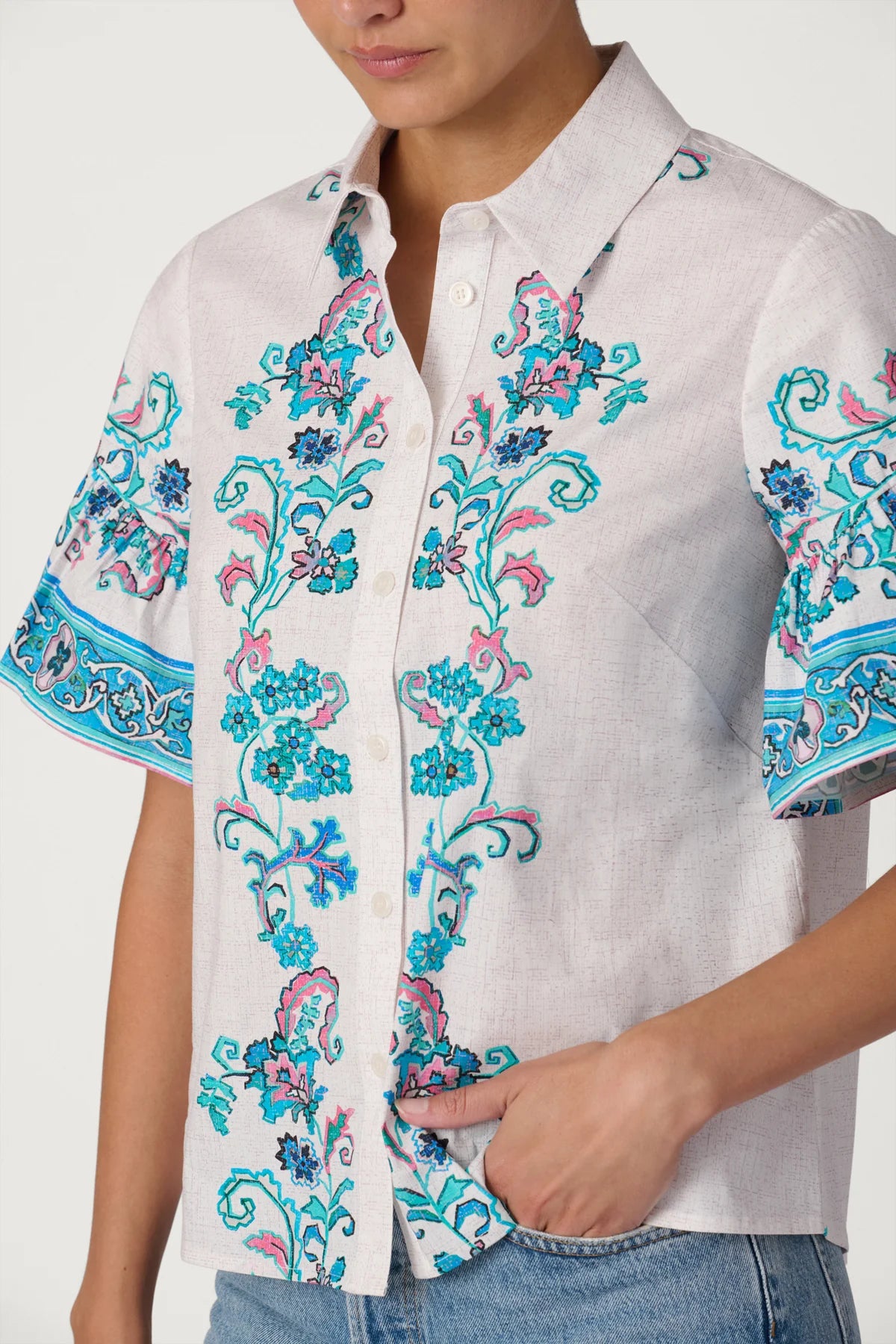ELLIS TOP - Blouses - Sassanova