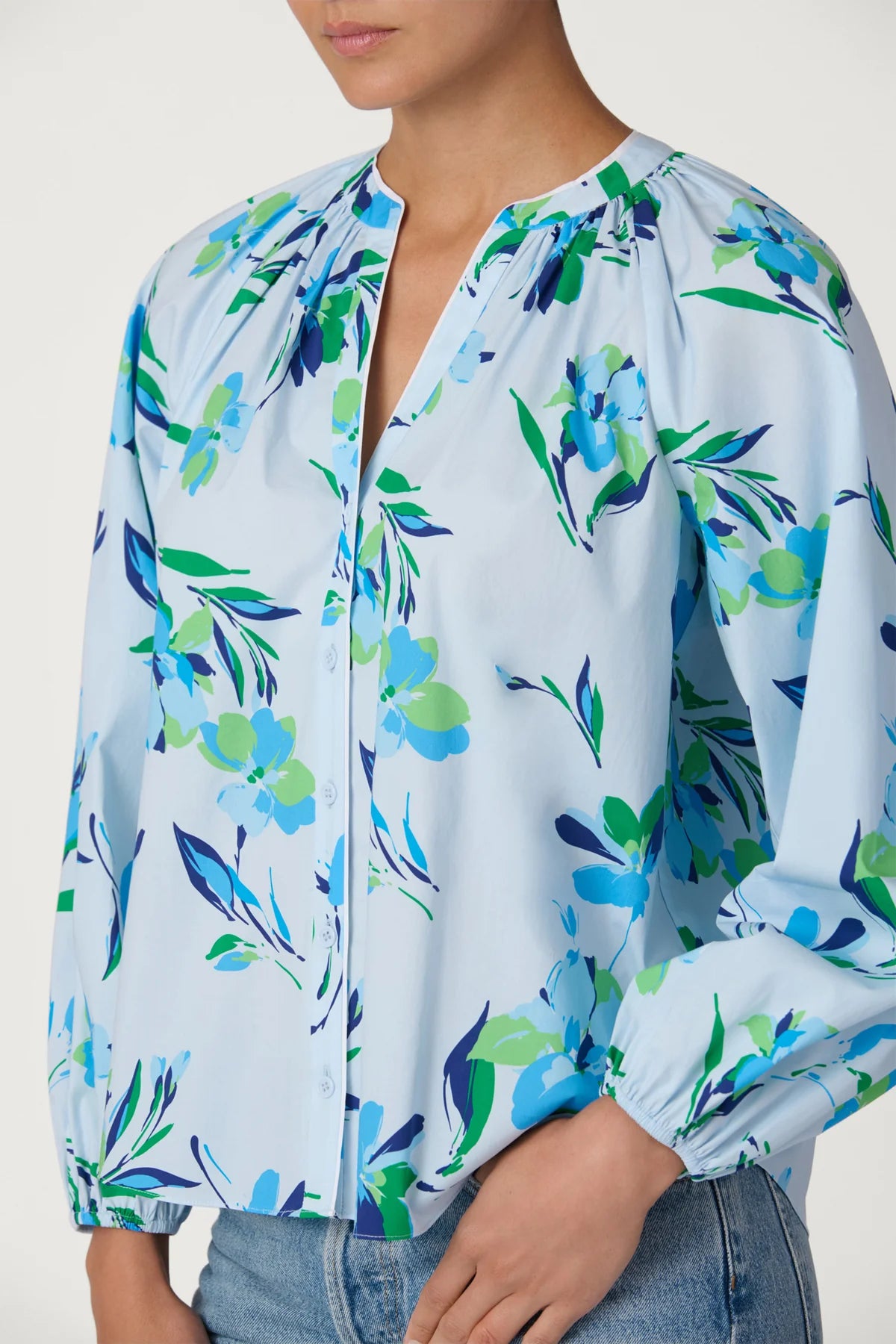 MIRA TOP - Blouses - Sassanova