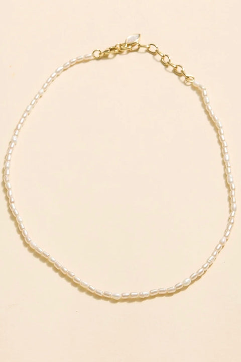 BETTY PEARL NECKLACE- WHITE