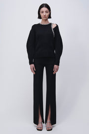 MONROE PULLOVER W/CRYSTALS