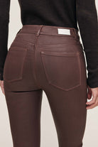 BRIDGET BOOT HIGH RISE CROP COATED - Jeans - Sassanova