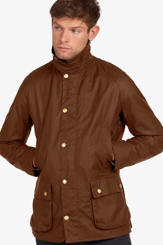 ASHBY WAX JACKET BARK L