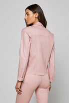 JANELLE SLIM COATED JACKET (1431PDDCM) - Jackets - Sassanova