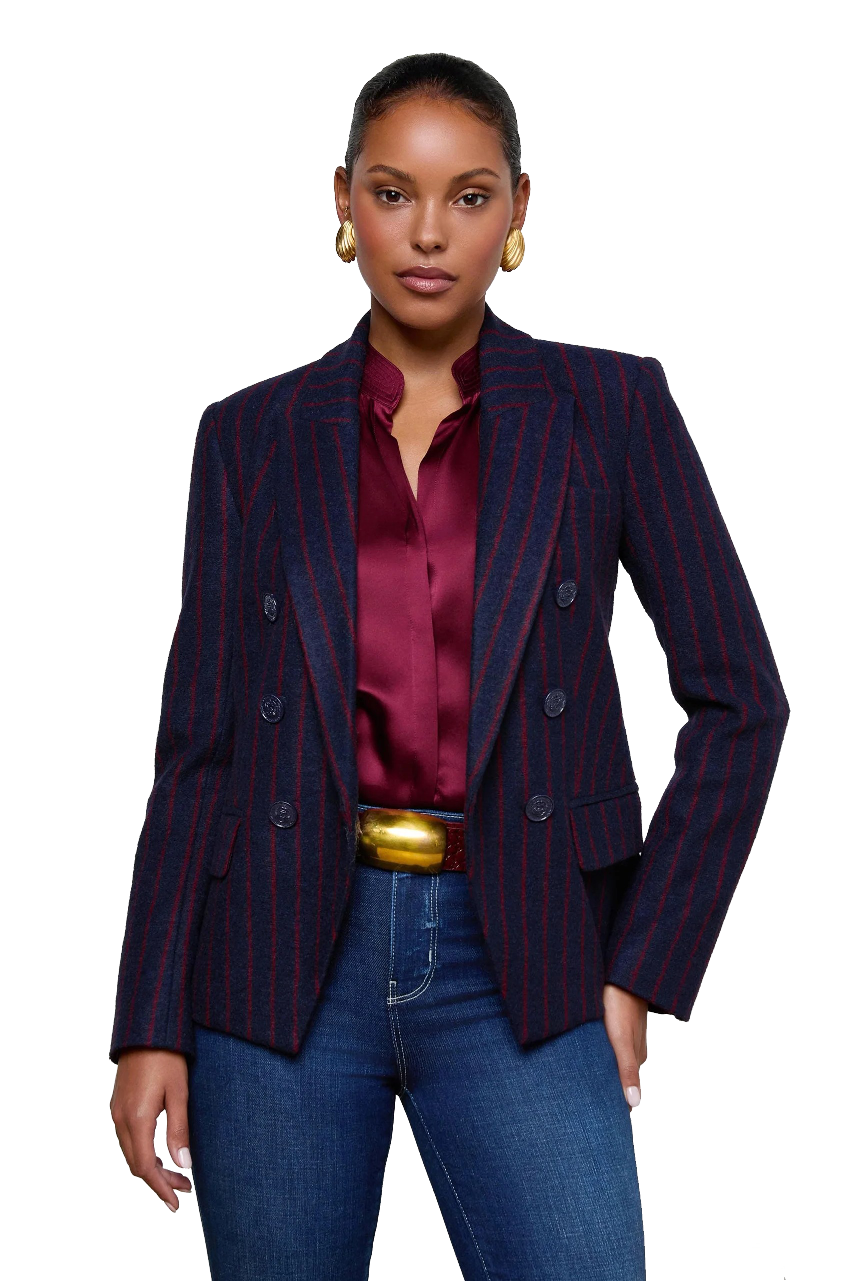 KENZIE DBL BRSTD BLAZER (1432FKX) - sassanova
