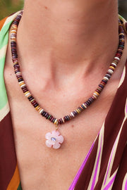 NADIA NECKLACE- BROWN
