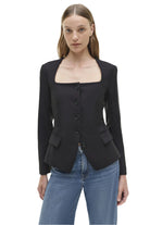 MARLOWE U-NECK JACKET
sassanova