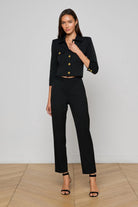 KUMI CROPPED FITTED JACKET - Jackets - Sassanova