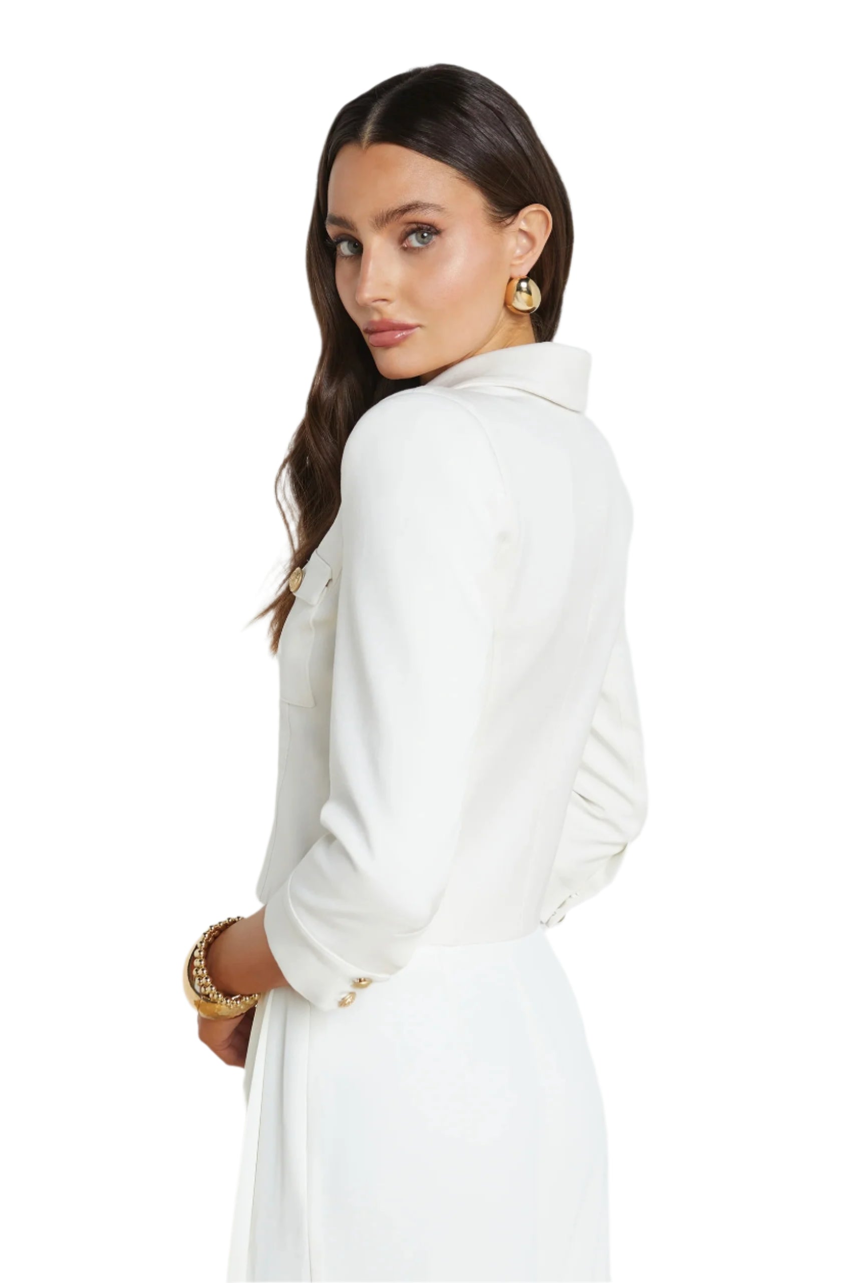 KUMI CROPPED FITTED JACKET (1769NGX) WHT
sassanova