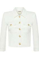 KUMI CROPPED FITTED JACKET (1769NGX) WHT
sassanova