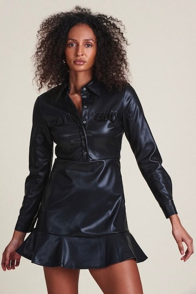 LEATHER DRESS