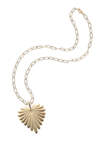 FULL HEART PENDANT NECKLACE Sassanova