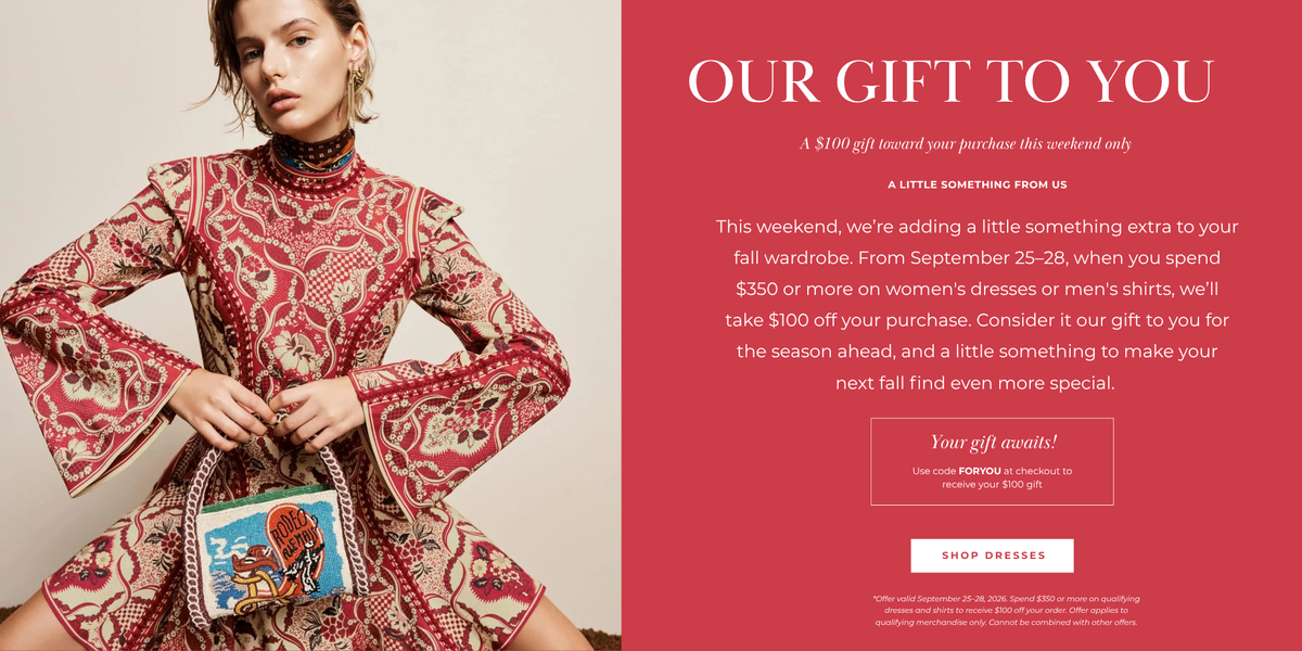 Gift for you - Sassanova Sale