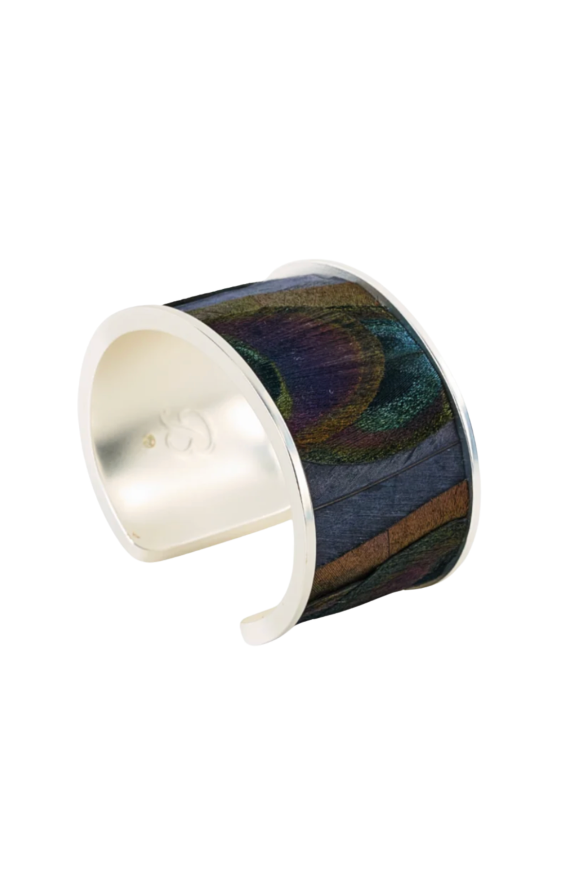 LILLIAN WIDE SILVER CUFF Sassanova