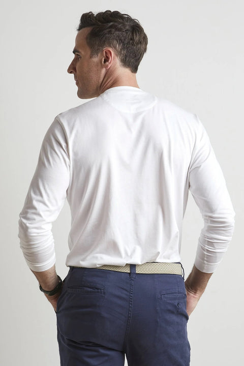 LS CREW NECK TEE (M18)