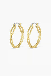 PARKER LINK SMALL HOOPS