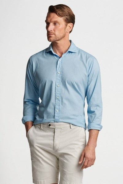 SOJURN GARMENT DYE COTTON SPORT SHIRT