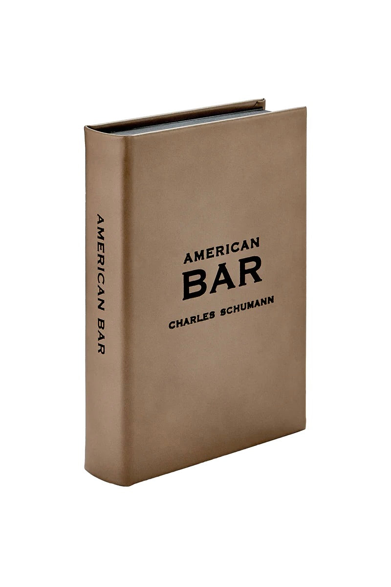 AMERICAN BAR BOOK- TAUPE LEATHER
novaman