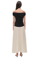 ADALINE OFF SHLDR MIDI DRESS
sassanova