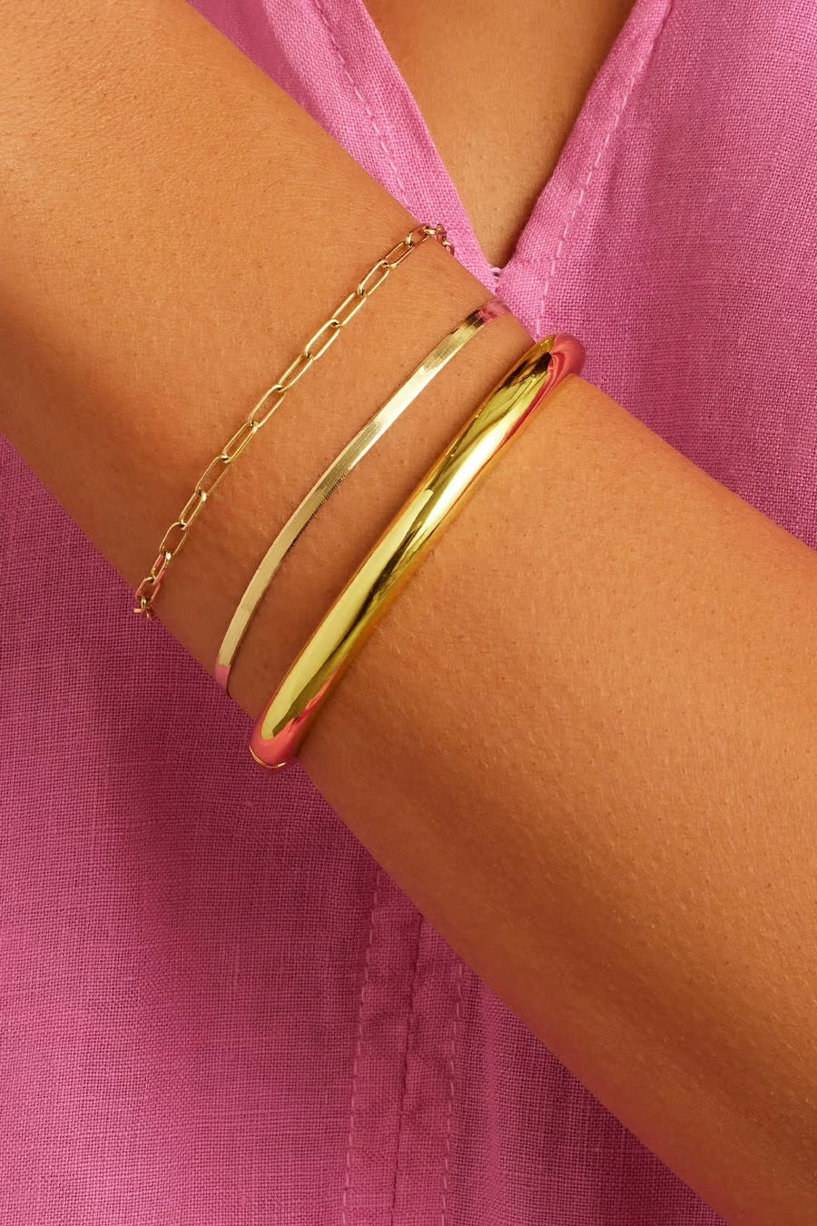 PASEO CUFF 6MM- GOLD
sassanova
