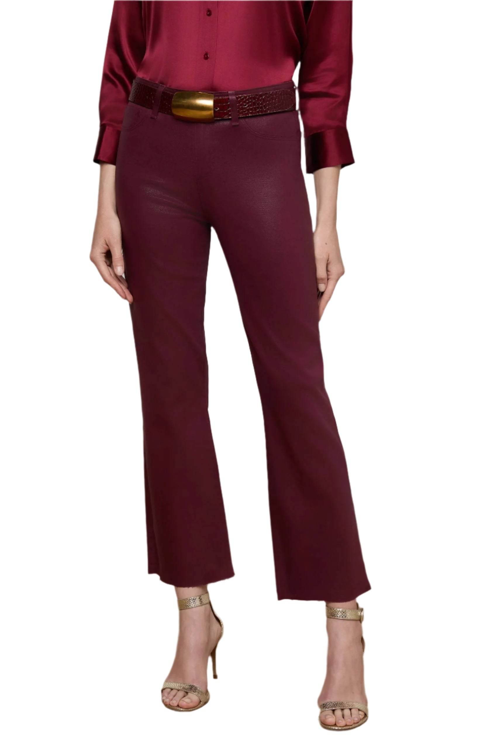 KENDRA CROP FLARE COATED
sassanova