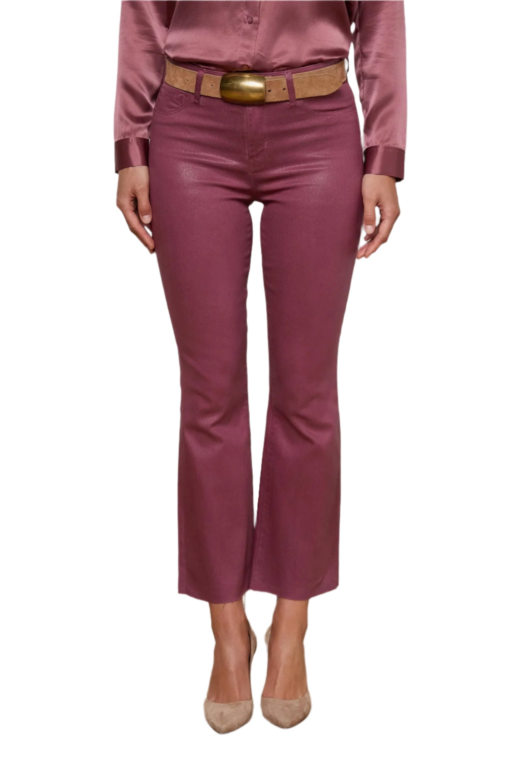 KENDRA CROP FLARE COATED
sassanova