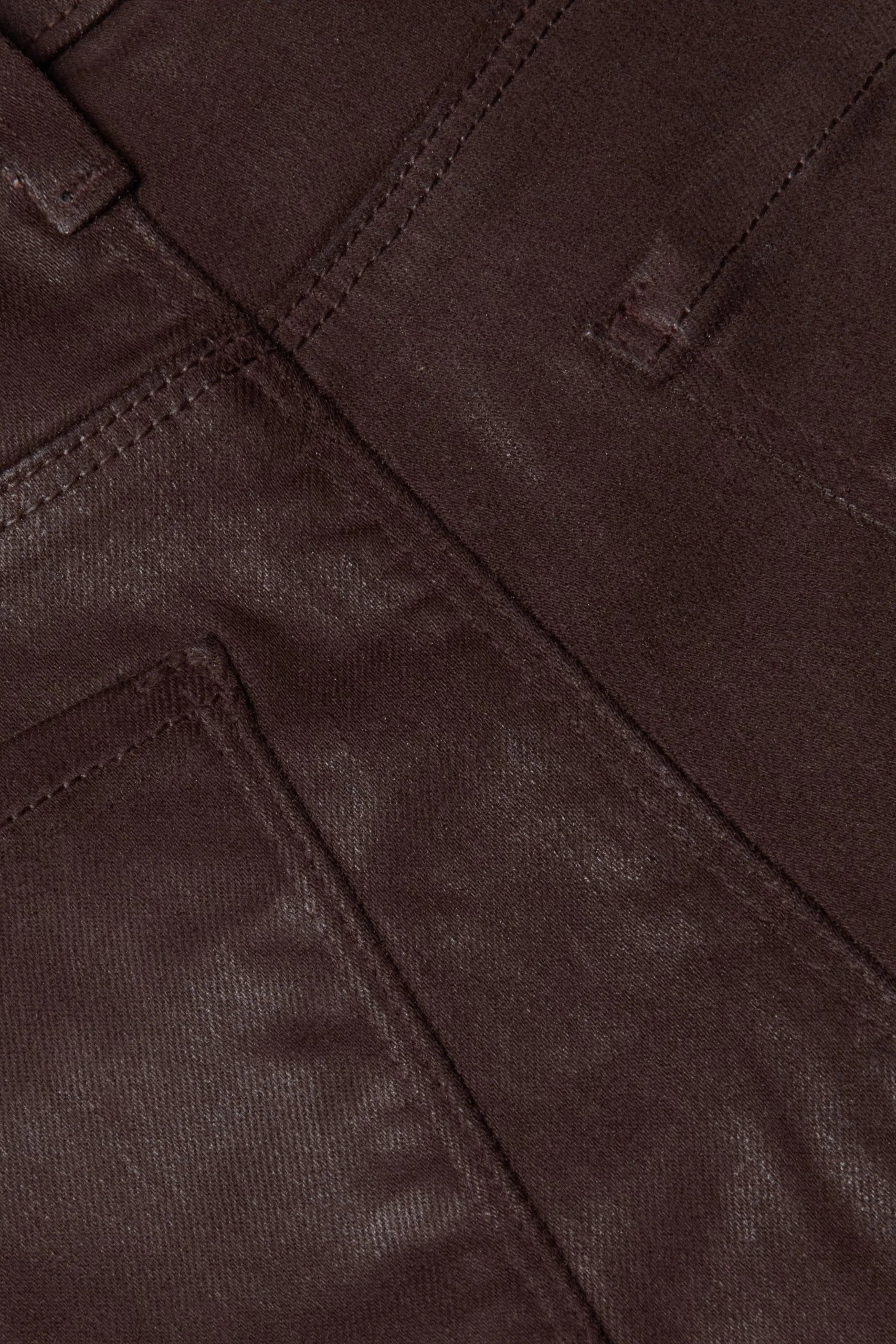 KENDRA H/R COATED CROP FLARE - Denim - Sassanova