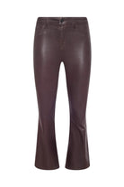 KENDRA H/R COATED CROP FLARE - Denim - Sassanova