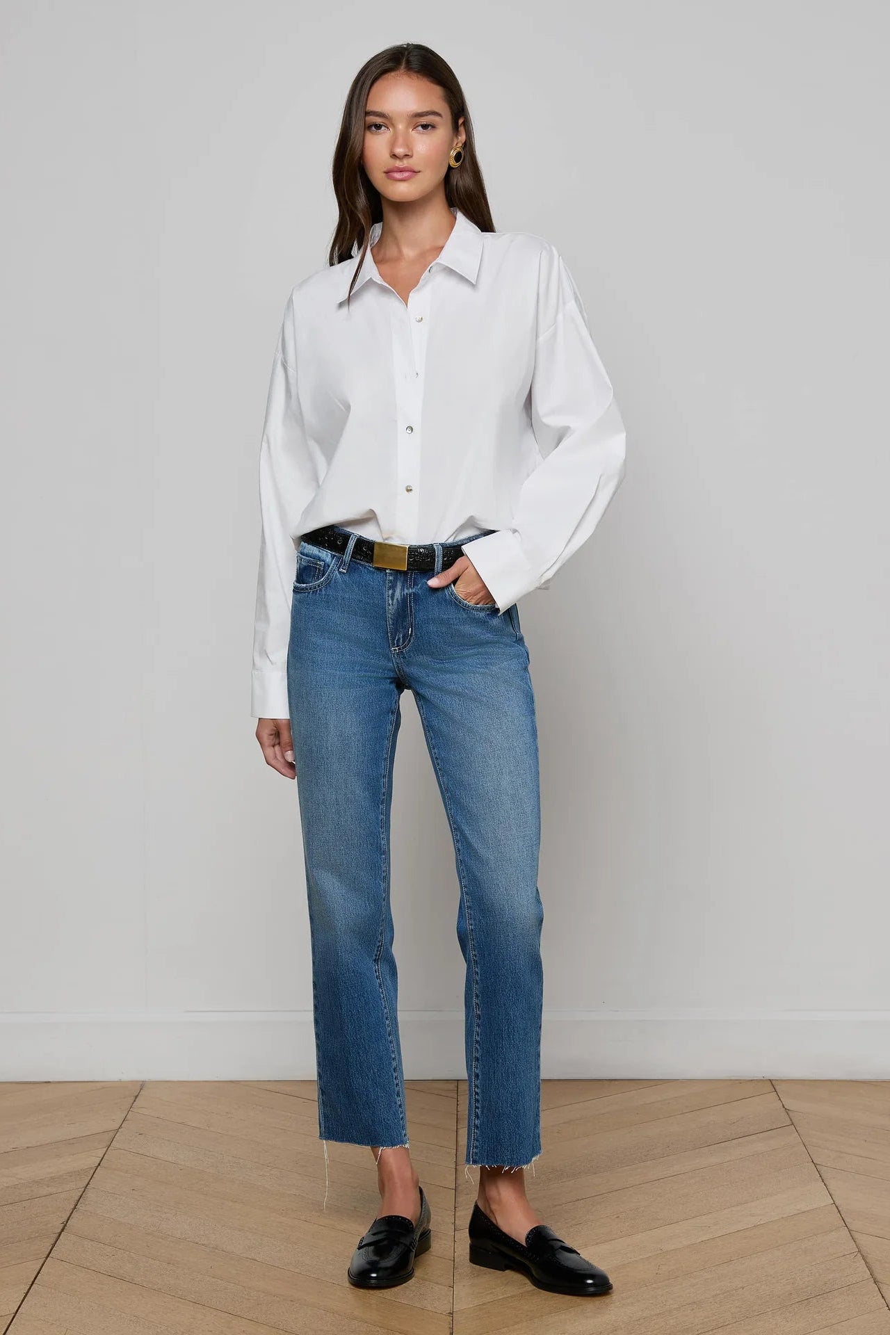 MILANA LOW RISE STOVEPIPE - Jeans - Sassanova