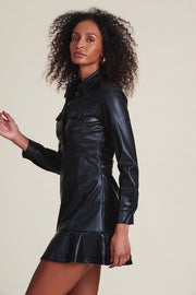 LEATHER DRESS