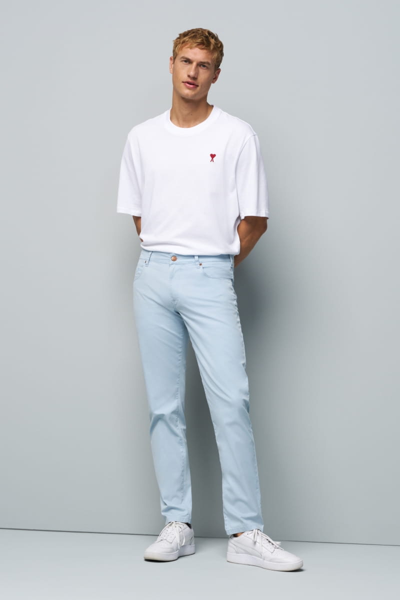 5 POCKET SLIM M5 PANT - Pants - Novaman