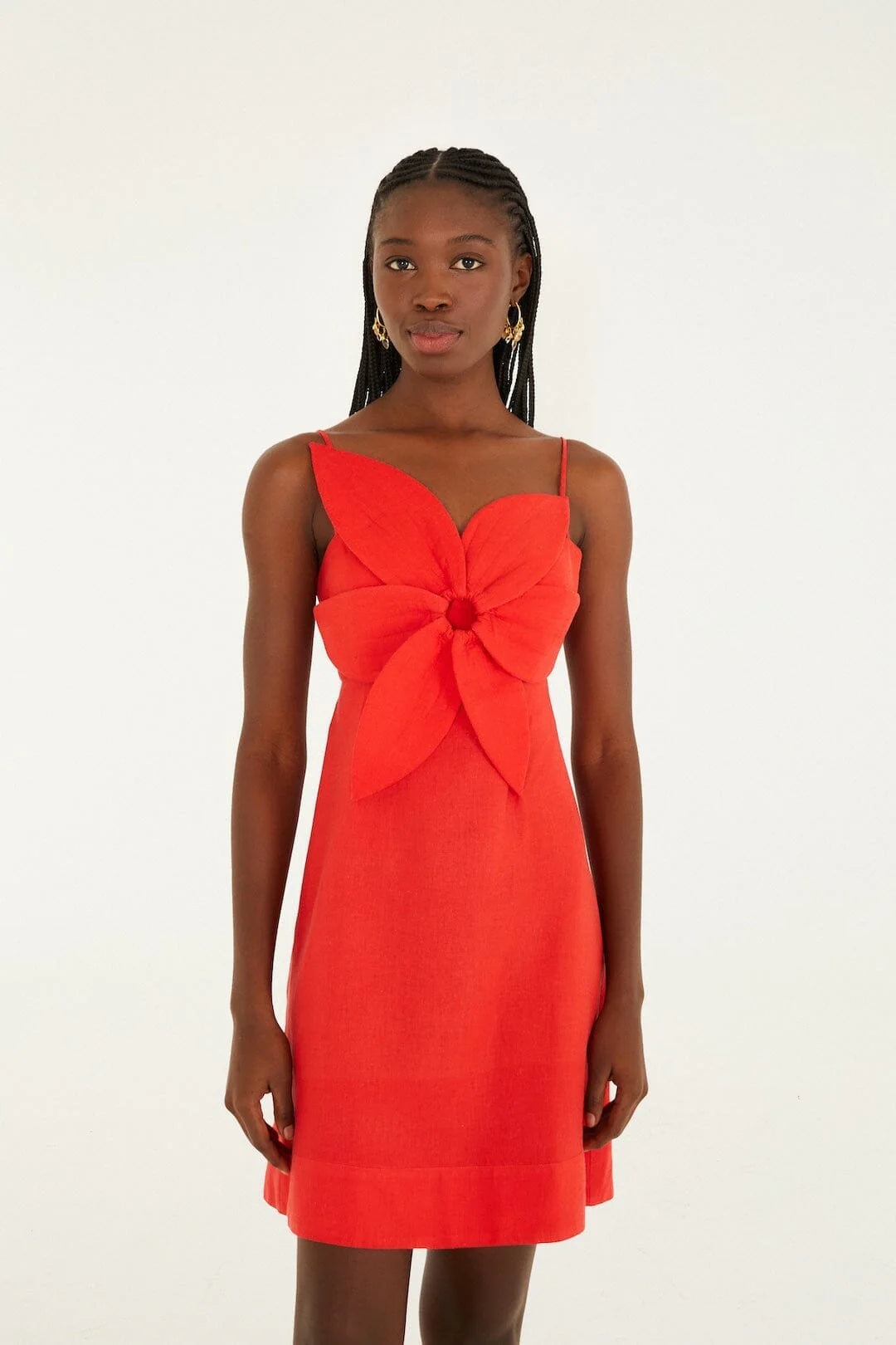 FLOWER MINI DRESS - Dresses - Sassanova