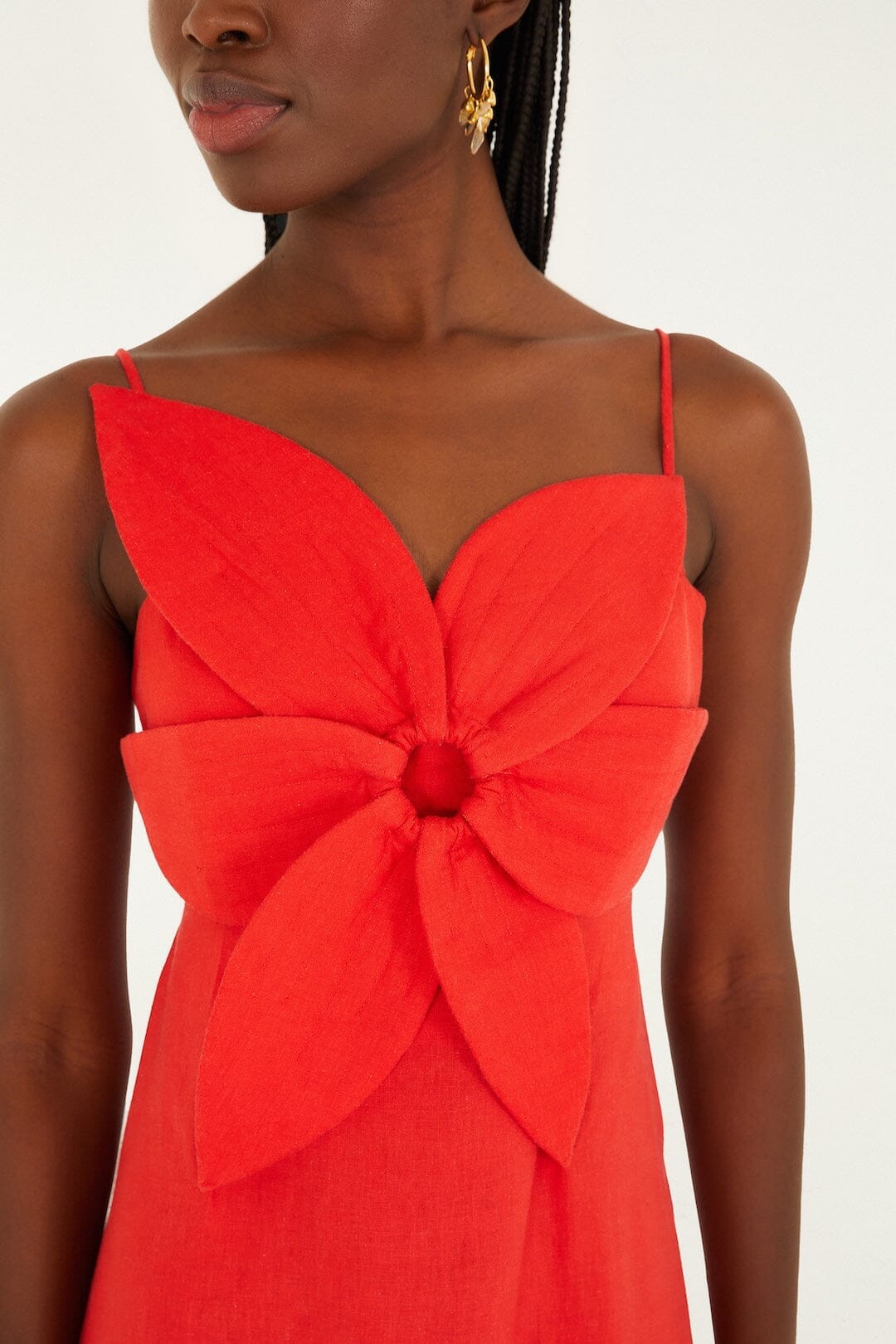 FLOWER MINI DRESS - Dresses - Sassanova