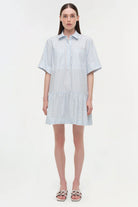 CRIS SHORT SLEEVE SHIRT DRESS - Dresses - Sassanova
