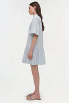 CRIS SHORT SLEEVE SHIRT DRESS - Dresses - Sassanova
