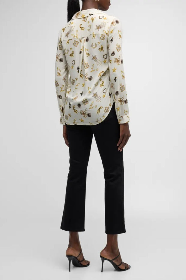HOLLY L/S BLOUSE (40223BDU)