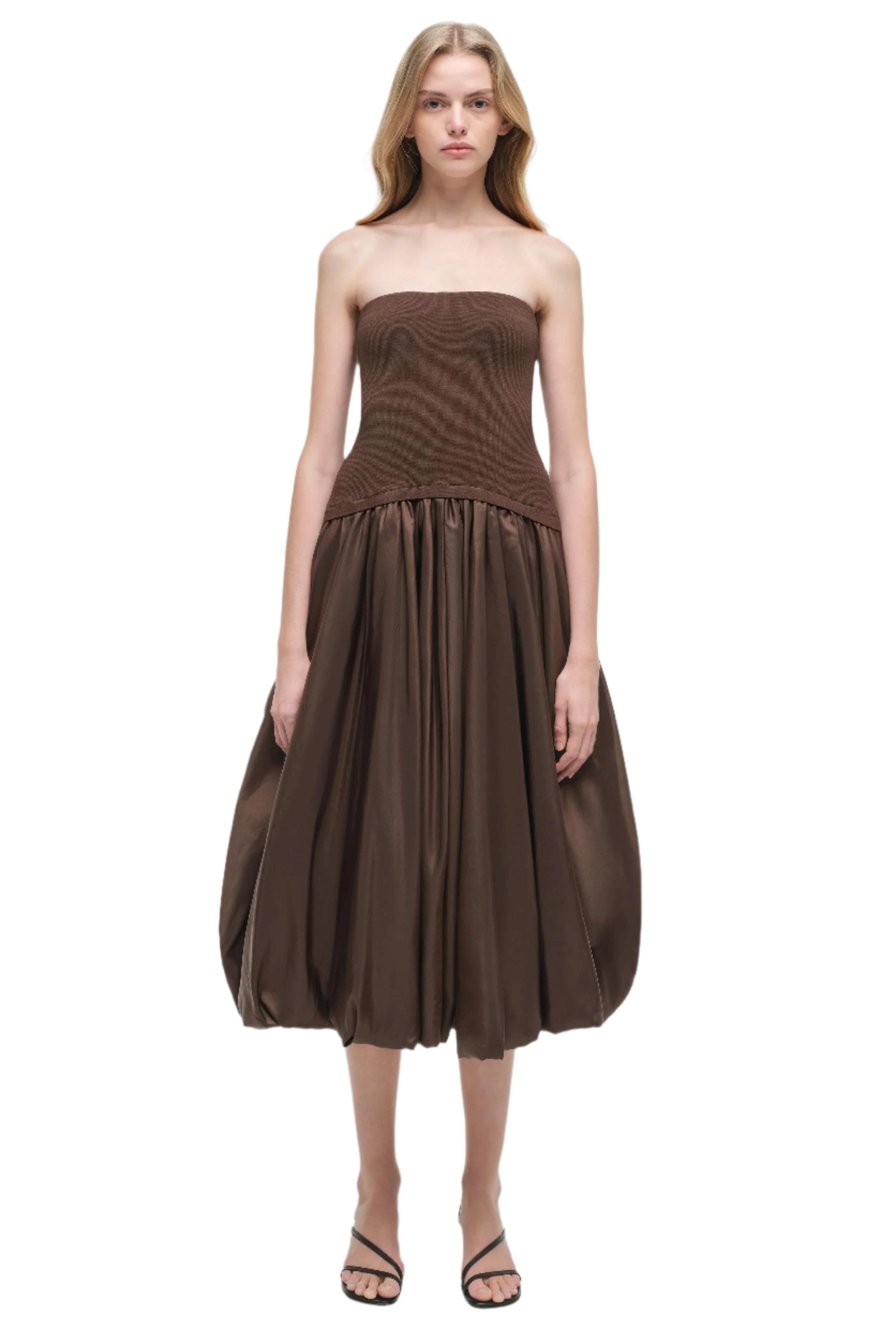 IZZY S/L MIDI DRESS
sassanova