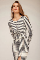 MADDIE LS MIDI DRESS - Dresses - Sassanova