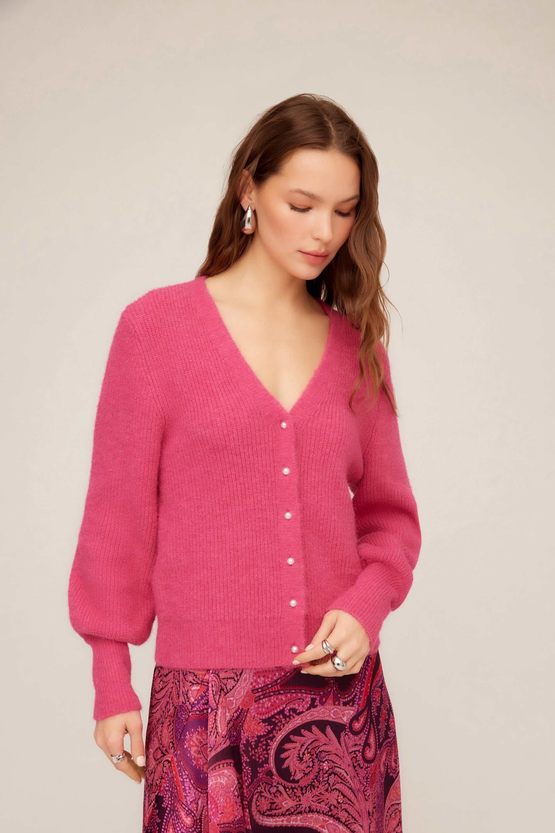 KENNEDY CARDIGAN SWEATER - Sweaters - Sassanova