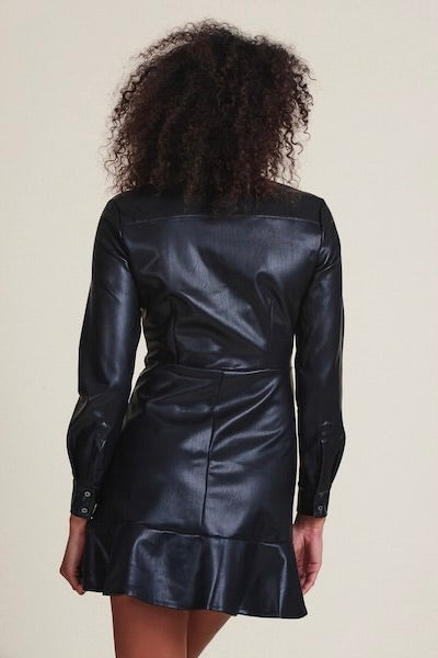 LEATHER DRESS