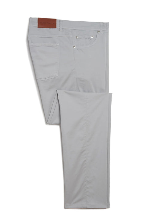 LUXE SATEEN 5 PKT STRAIGHT FIT PANT