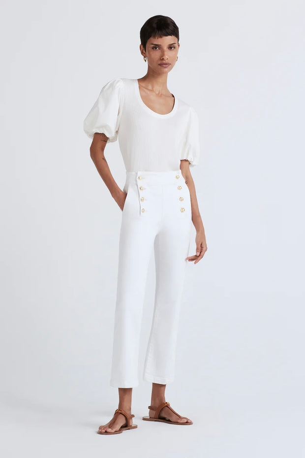 ELLE SAILOR CROP FLARE