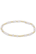 HOPE UNWRITTEN 3MM BRACELET- PEARL - Bracelets - Sassanova