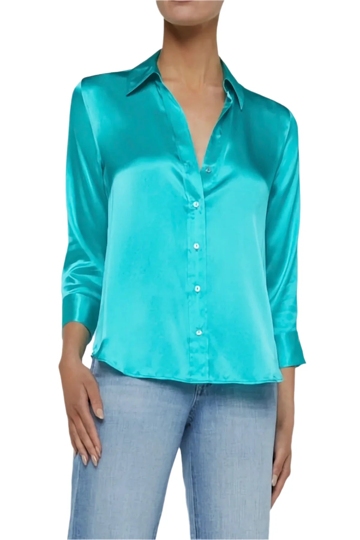 DANI 3/4 SLV BLOUSE 2 - Blouses - Sassanova