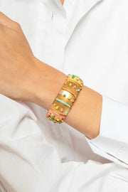 GYPSET CUFF- GLD/MULTI