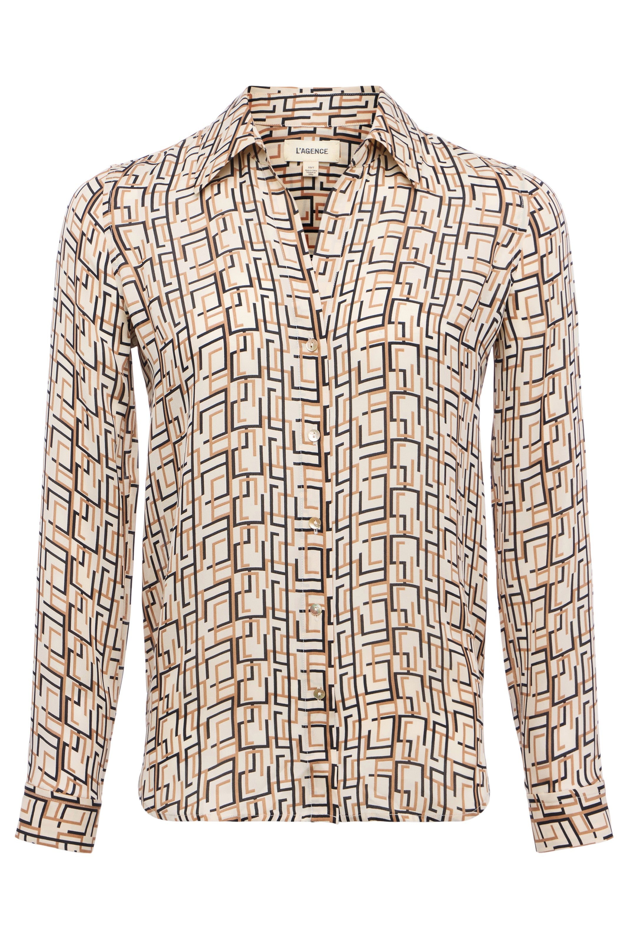 NINA LONG SLEEVE BLOUSE - Blouses - Sassanova