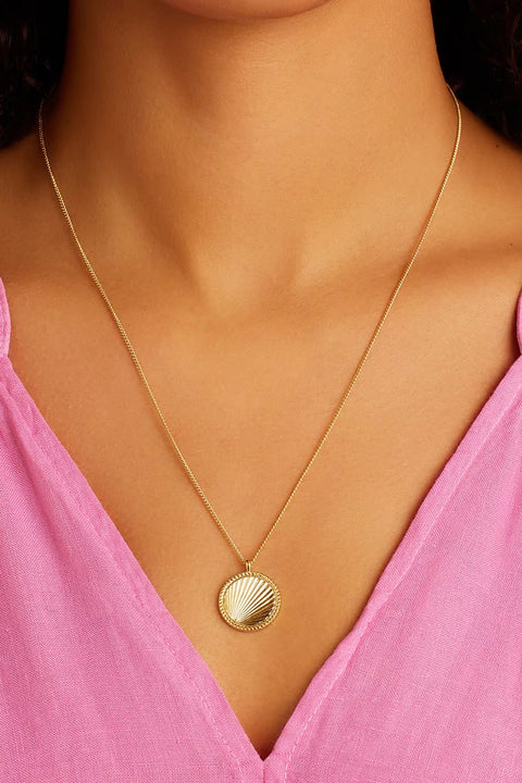 SUNNY PENDANT NECKLACE- GLD