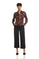 TAWNIE SIDE PLEATED SHIRT (4F41500) - Blouses - Sassanova