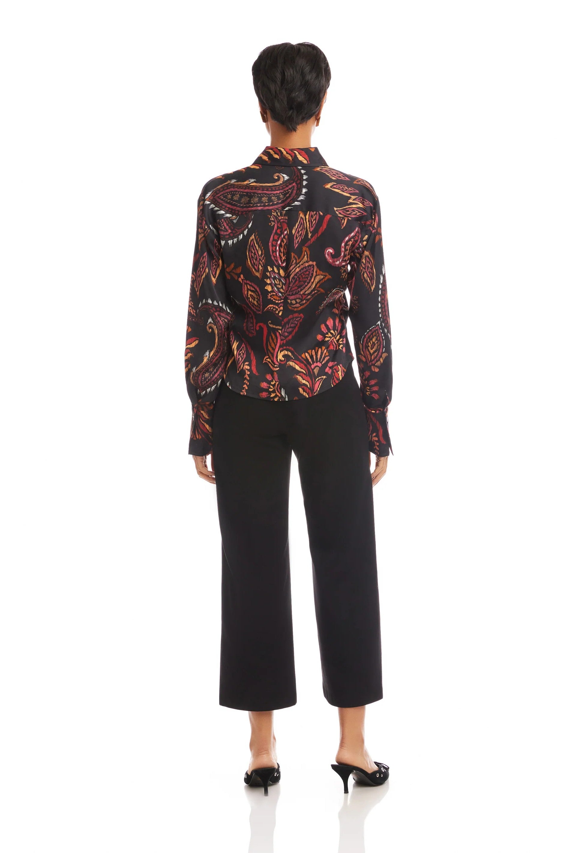 TAWNIE SIDE PLEATED SHIRT (4F41500) - Blouses - Sassanova