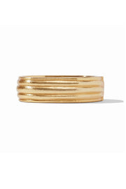 HAVANA STATEMENT HINGE BANGLE- GLD